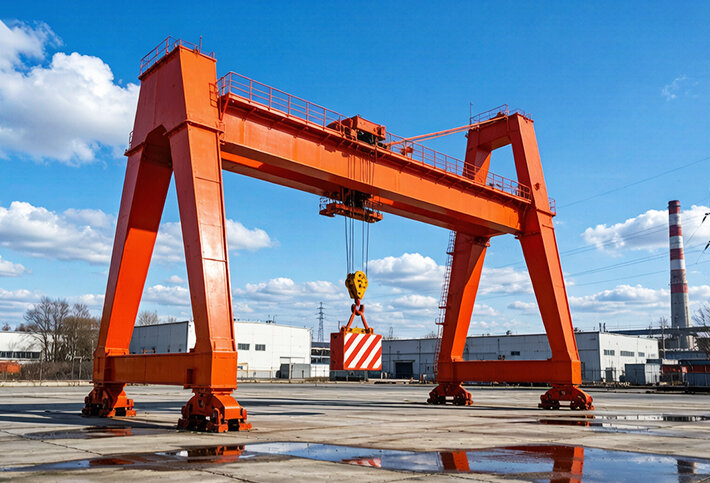 A-Type Double Girder Gantry Crane
