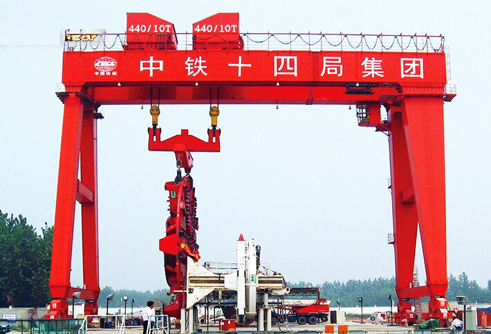 Gantry Crane for Shield Tunnelling