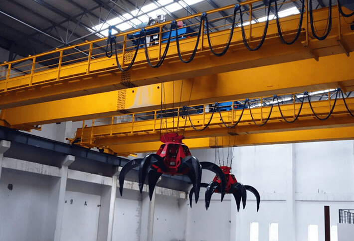 Garbage Grab Overhead Crane
