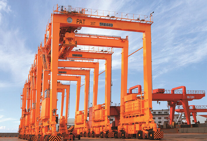 Rubber-Tyred Container Gantry Crane (RTG)