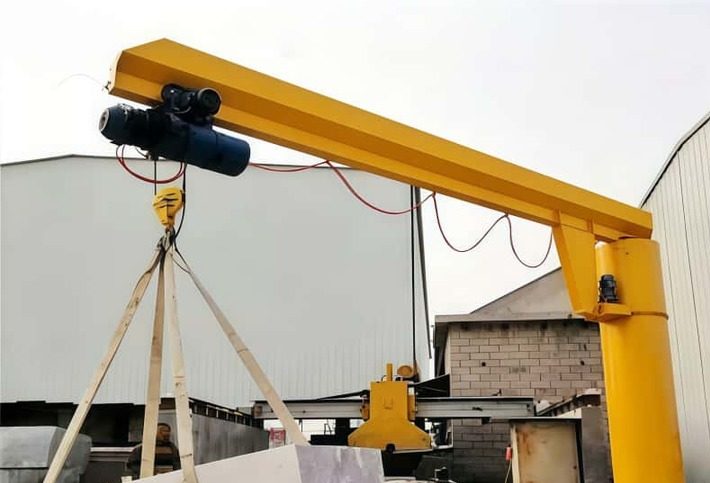 Heavy Slewing Jib Crane