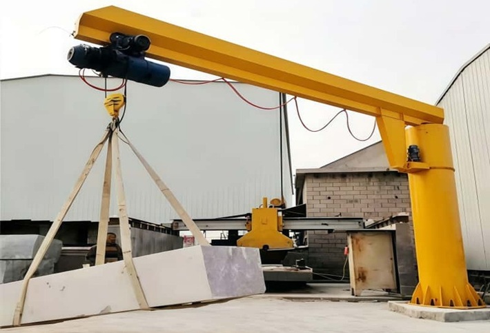 Heavy Slewing Jib Crane