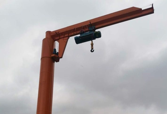 Heavy Slewing Jib Crane