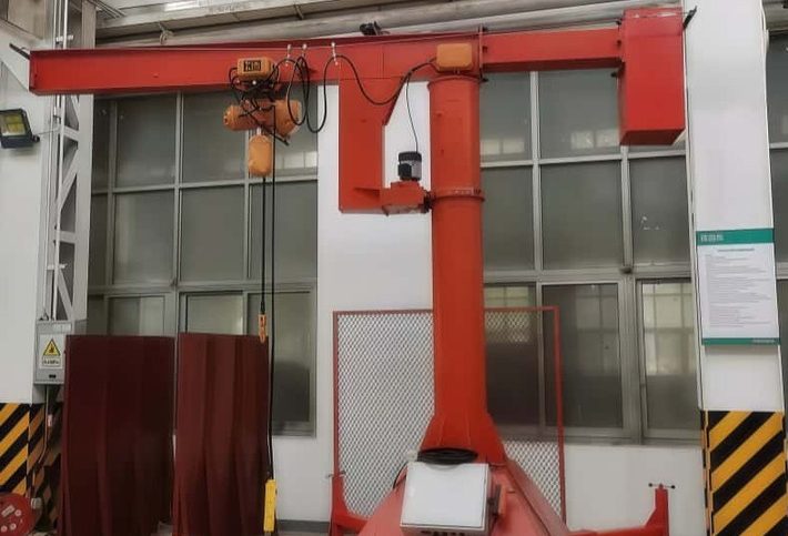 Mobile Slewing Jib Crane