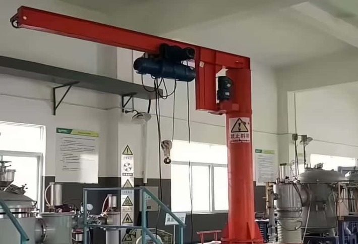 Mobile Slewing Jib Crane