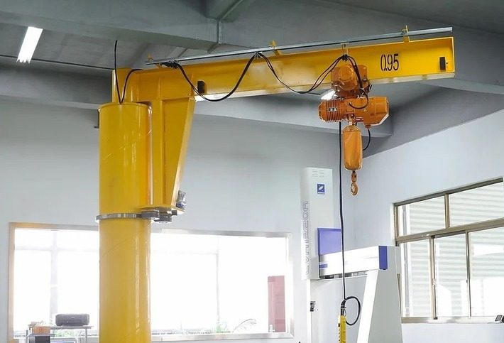 Pillar Mounted Slewing Jib Crane