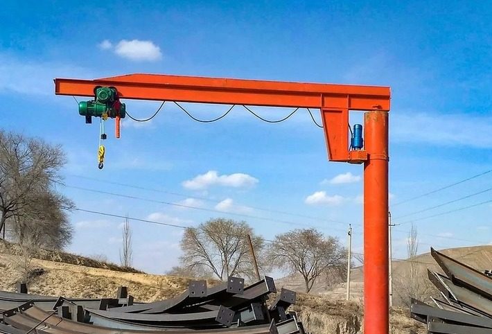 Pillar Mounted Slewing Jib Crane