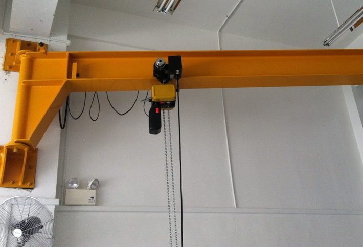 Wall Mounted Slewing Jib Crane