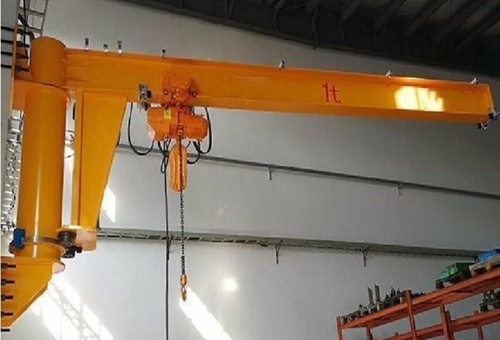 Wall Travelling Slewing Jib Crane