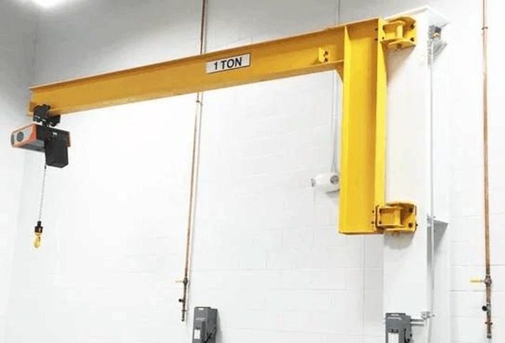 Wall Travelling Slewing Jib Crane