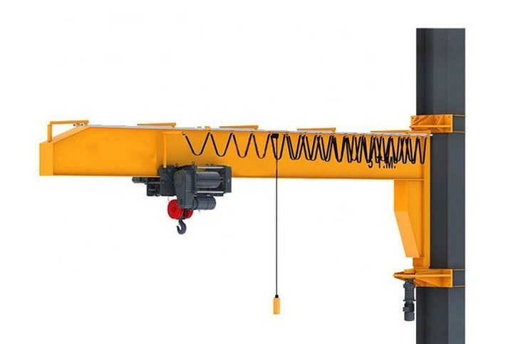 Wall Travelling Slewing Jib Crane