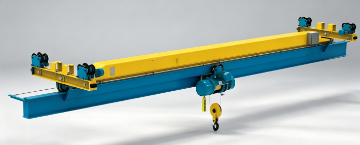 LX Type Electric Single Girder Underslung Crane